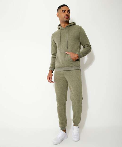 Calça Masculina Moletom Jogger Bolsos MR 