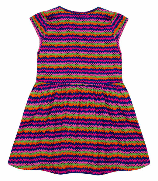Vestido Infantil Estampa Divertida Select Rosa