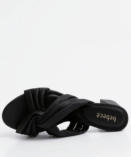 Tamanco Feminino Salto Grosso Tiras Bebecê