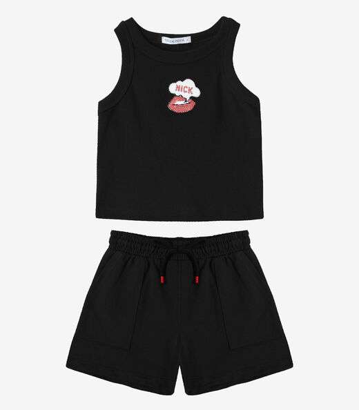 Image_Conjunto Regata Com Shorts Infantil Trick Nick Preto
