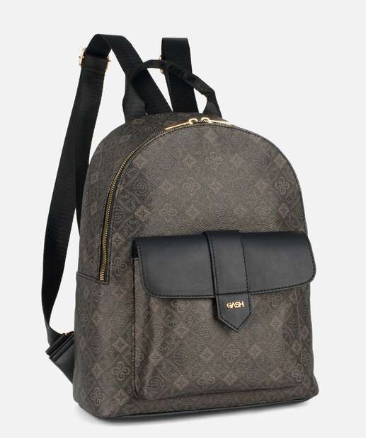 Mochila Feminina Estampada Bolso Gash