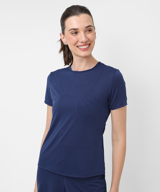 Image_Blusa Feminina Fitness Mesh Vazado Marisa Azul