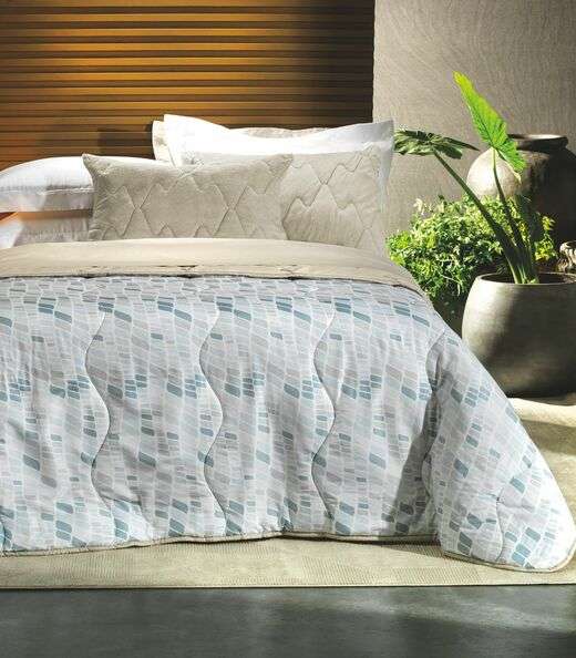 Edredom Blend Comfort Queen Altenburg Bege