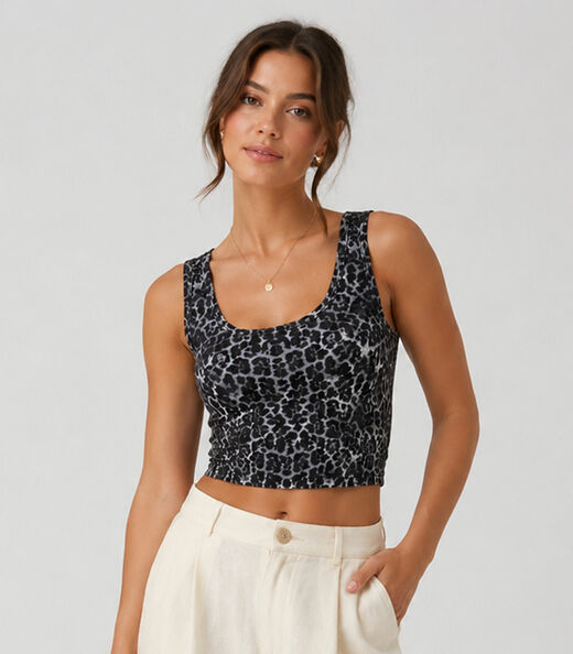 Image_Regata Feminina Estampada Em Cotton Infinita Cor Cinza