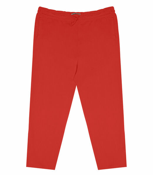 Calça Feminina Plus Size Viscose Secret Glam Vermelho