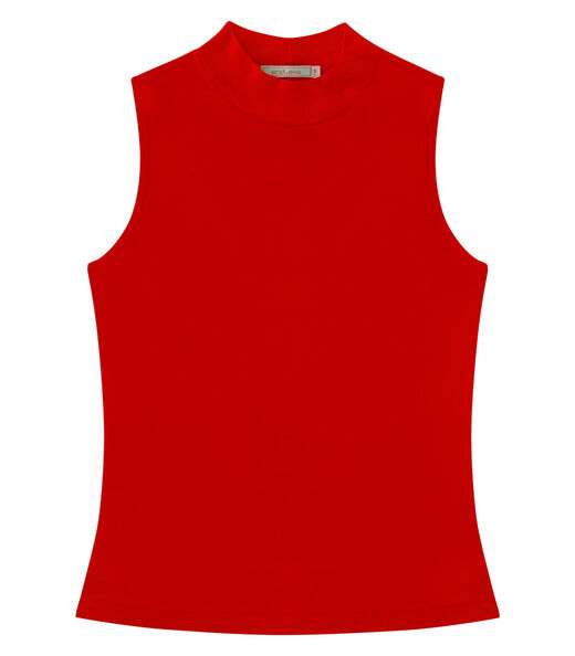 Regata Feminina Gola Alta Endless Vermelho