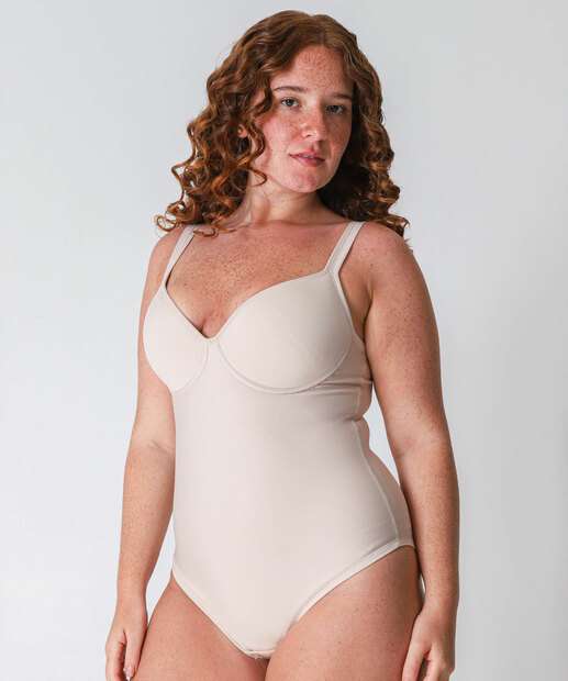 Image_Body Feminino Modelador Bojo Moldado DelRio Bege