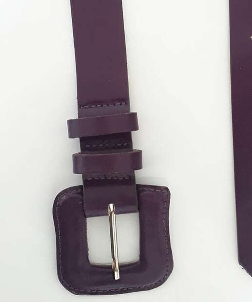 Cinto Feminino Fivela Quadrada Pompes