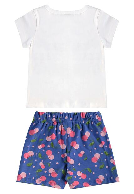 Conjunto Cerejinhas Blusa e Short Bee Loop