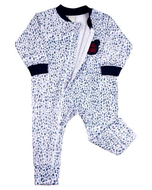 Macacão Bebe Menino Suedine Ziper Estampado e Liso Kit Macacão Suedine Algodao U