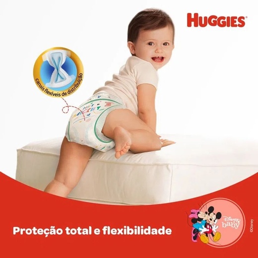 Kit 2 Fraldas Huggies Roupinha Supreme Care Mega Xxg 24 Unidades cada