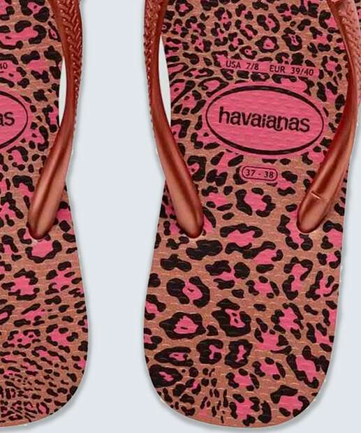 Chinelo Havaianas Feminino Slim Animals
