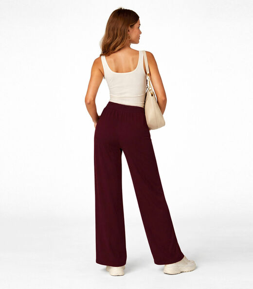 Calça Feminina Em Lanzinha Unique Collection Vermelho