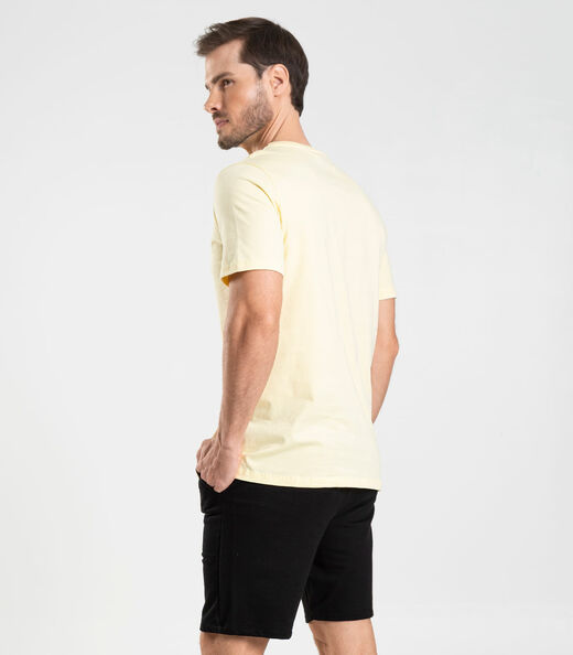 Bermuda em Moletom Masculina Diametro Preto