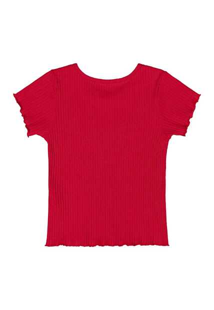Blusa em Ribana Canelada Menina Quimby
