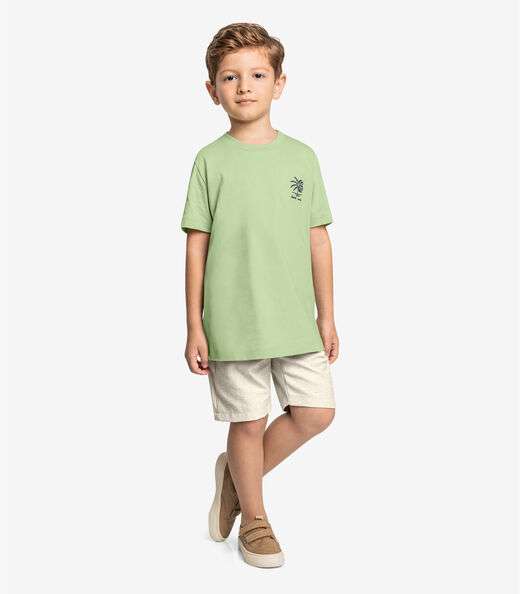 Camiseta Infantil Masculina Trick Nick Verde