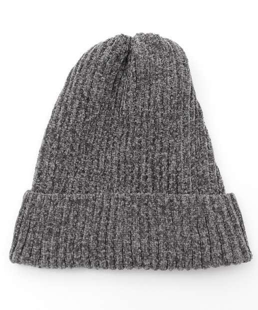 Touca Feminina Chenille Marisa Bege