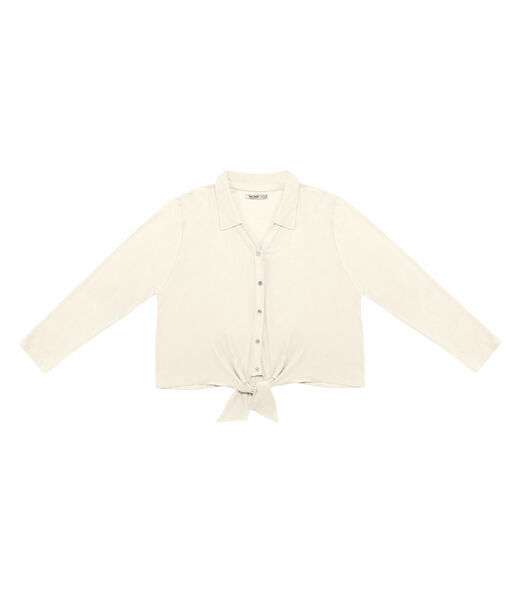 Camisa Feminina Plus Size Em Viscose Secret Glam Bege