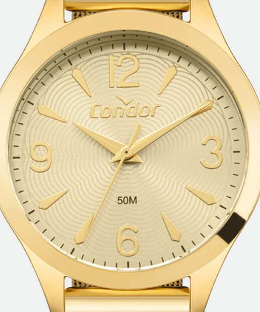 Kit Relógio Feminino Condor CO2035NWVK4X Dourado
