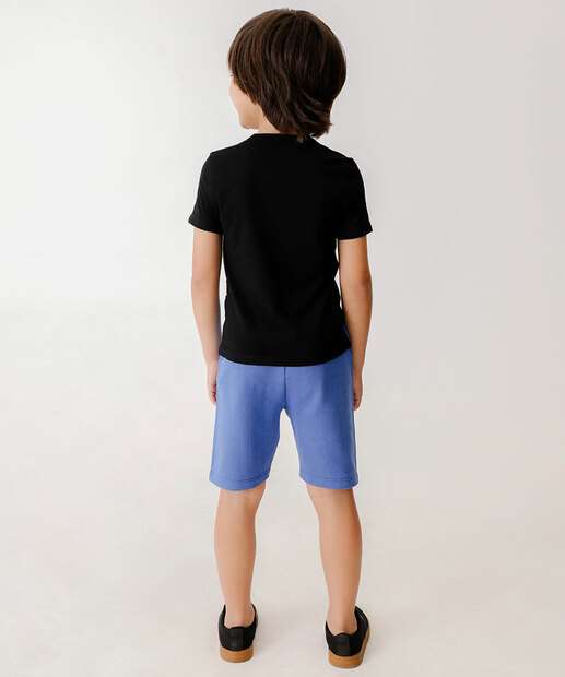 Conjunto Infantil Batman Liga Da Justiça Tam 4 a 10