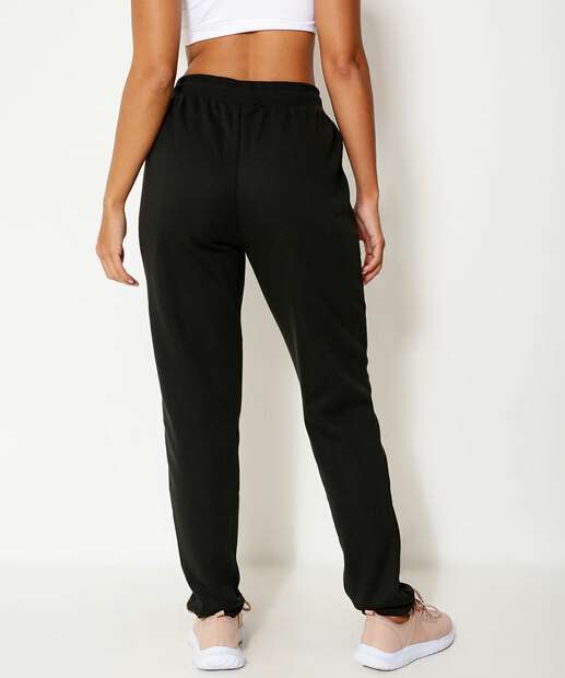 Calça Moletom Reta Feminina Marisa