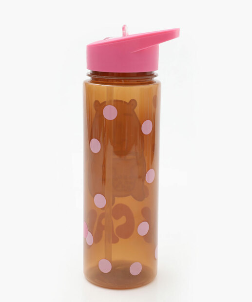 Garrafa Squeeze Estampa Capivara Marisa 680ML Marrom