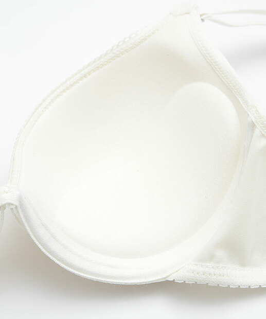 Sutiã Push Up Com Bojo Póa Recorte Renda Marisa