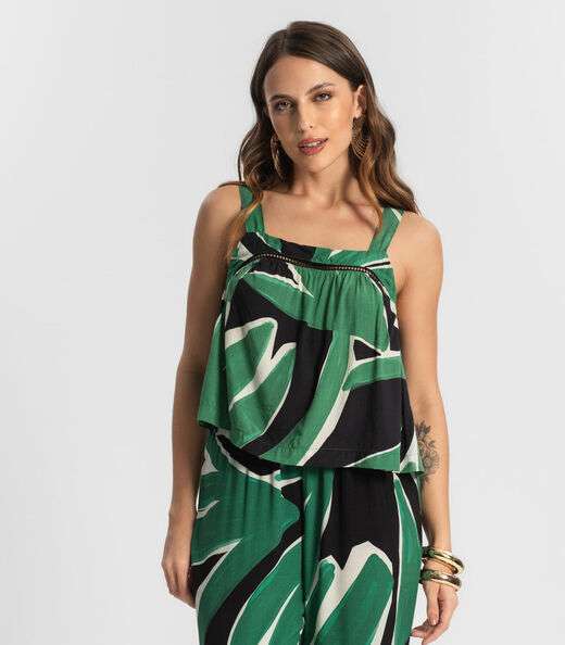 Image_Blusa De Alça Feminina Estampada Endless Preto