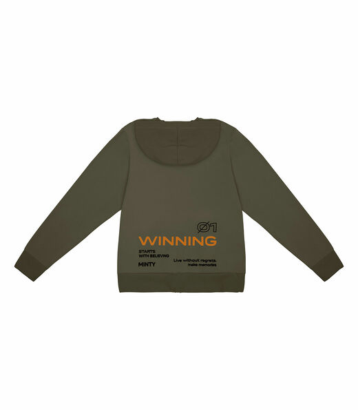 Image_Jaqueta Juvenil Com Capuz Minty Verde