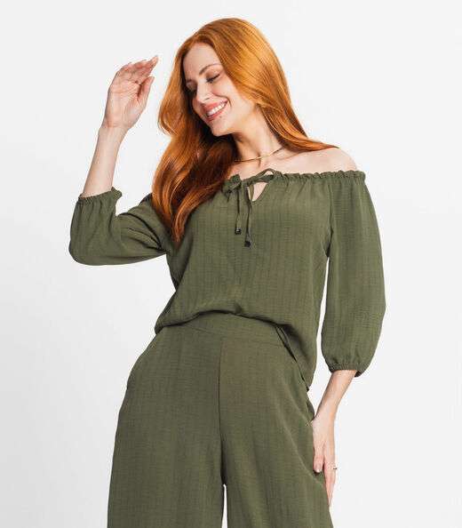 Image_Blusa Feminina Ciganinha Rovitex Verde