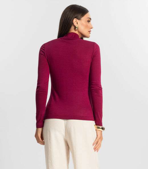 Blusa Feminina Manga Longa Endless Vermelho