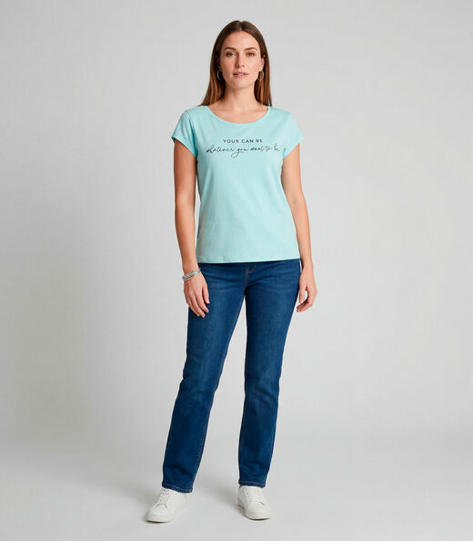 Image_Blusa Feminina Meia Malha Com Estampa Infinita Cor Azul