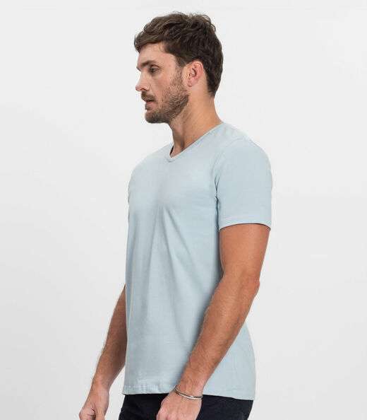 Camiseta Masculina Diametro Azul