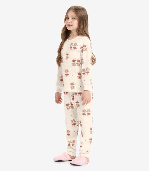 Image_Pijama moletinho Rovi Kids Bege