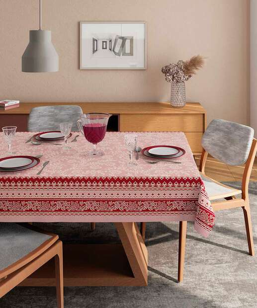 Toalha de Mesa Retangular Estampada Lepper 1 Peça