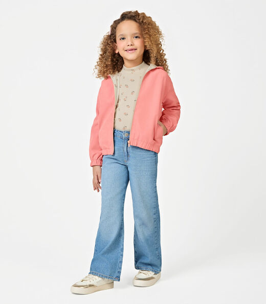 Jaqueta Feminina Infantil Trick Nick Rosa