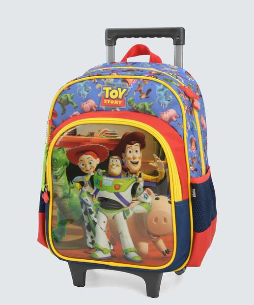 Mochila Mala Com Rodas Infantil Toy Story Luxcel