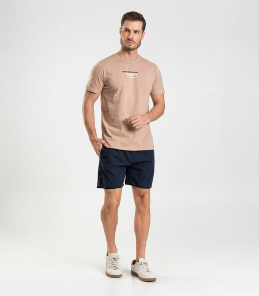 Bermuda Masculina Lisa De Microfibra Long Bong Azul