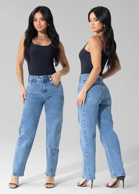 Calça Jeans Sawary Barrel - 282878