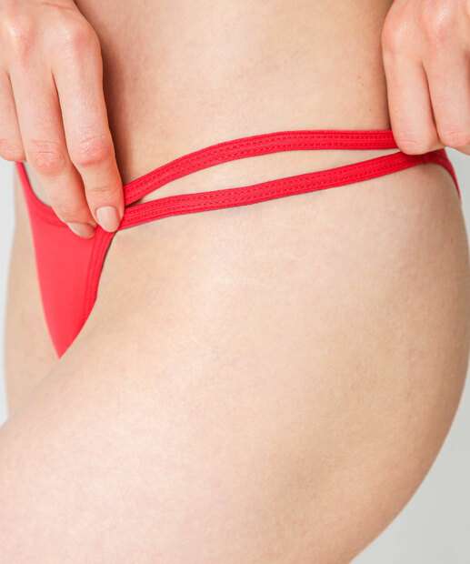 Kit 2 Calcinhas String Marisa Vermelho