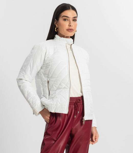 Image_Jaqueta Feminina Em Microfibra Endless Branco