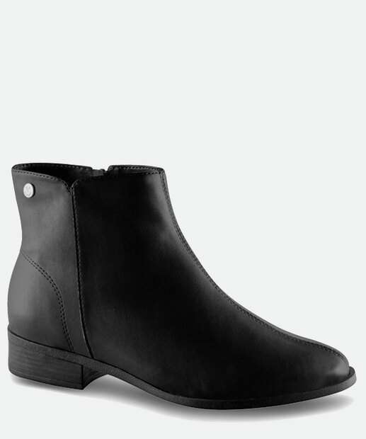 Bota Feminina Cano Curto Salto Grosso Via Uno
