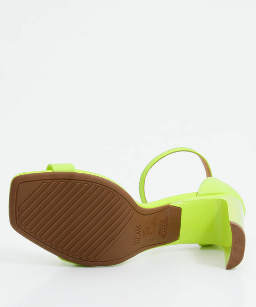 Sandália Salto Grosso Feminina Vizzano