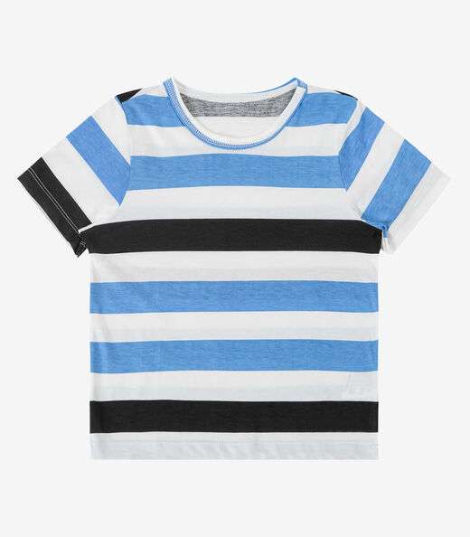 Camiseta Infantil Masculina Infinita Cor Azul