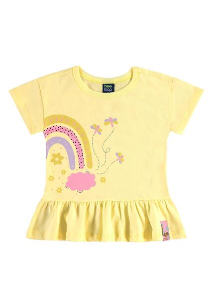 Conjunto Blusa e Ciclista Infantil Bee Loop