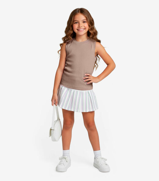 Image_Regata Básica Infantil Lisa Soletex Marrom