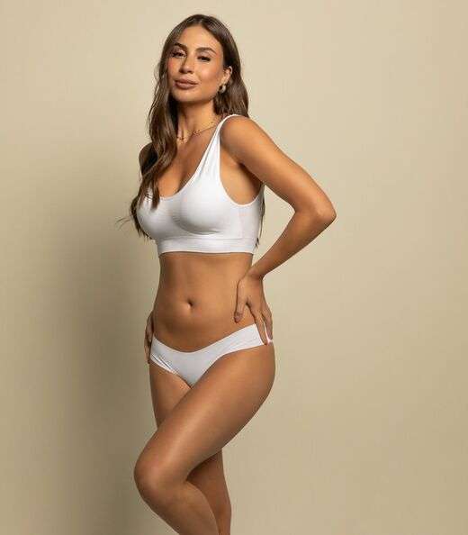 Image_Top Clássico Com Bojo Removível Basic Pro Branco