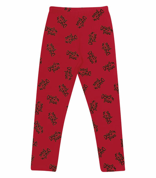 Image_Legging Infantil Estampada Molecotton Rovitex Kids Vermelho