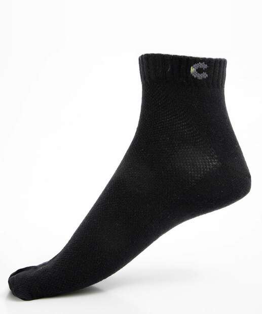 Kit 3 Pares Meias Masculina Cano Curto