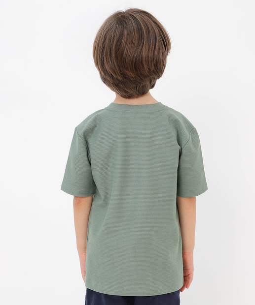 Camiseta Infantil Carros Disney Tam 4 a 10 Verde 